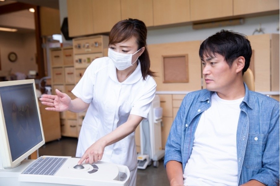 噛み合わせのチェックと生活習慣のアドバイス